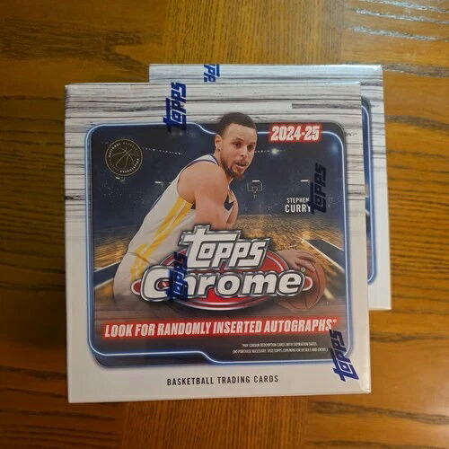 2024-25 Topps Chrome バスケットボール メガボックス 新品 工場未開封｜トレーディングカード　ラフテル