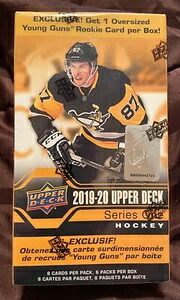 2019-20 アッパーデッキ シリーズ1 NHL ブリスターブースターボックス 工場未開封 | ヤングガンズ|トレーディングカード ラフテル
