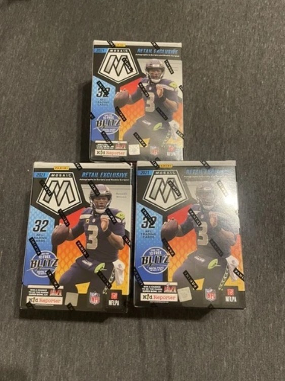 2021年 パニーニ モザイク NFL フットボール ブラスターボックス 新品 工場未開封｜トレーディングカード　ラフテル