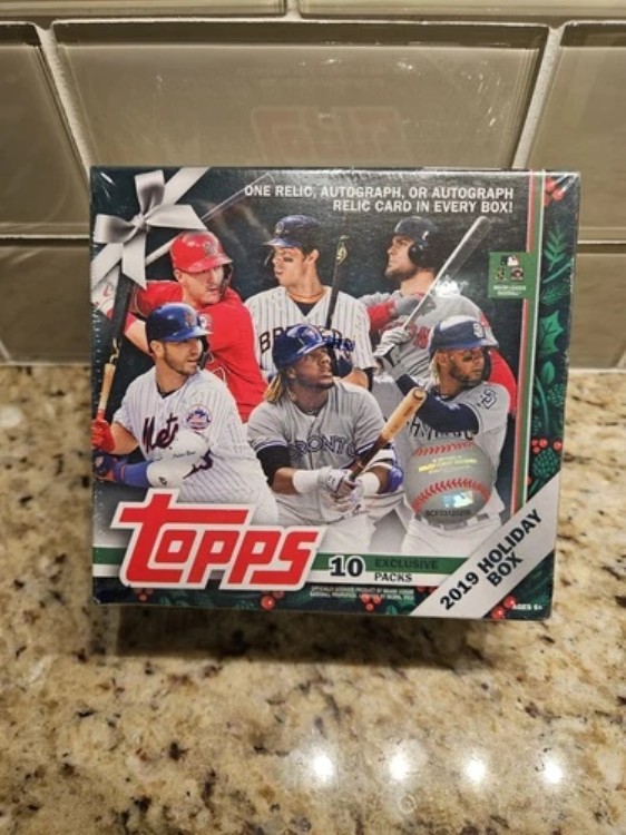 2019 Topps ベースボール ファクトリーシール ホリデー メガボックス タティス・ゲレロ Jr.｜トレーディングカード　ラフテル