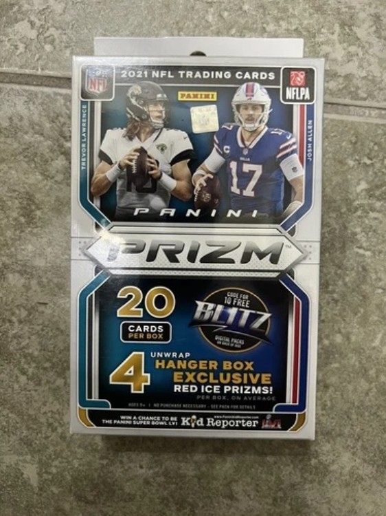 新品未開封 2021 Panini NFL フットボール プリズム ハンガー ボックス (マック・ジョーンズ ランス)|トレーディングカード ラフテル