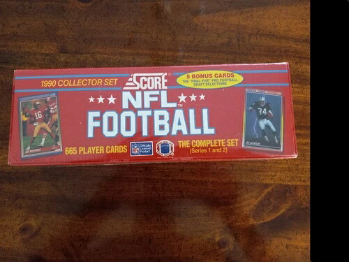 1990 NFL スコア シリーズ 1 & 2 工場未開封｜トレーディングカード　ラフテル