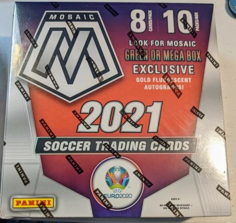 2021 Panini Mosaic UEFA Euro 2021 サッカー 工場未開封 メガボックス 新品｜トレーディングカード　ラフテル