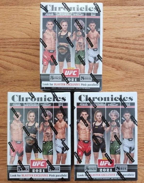 2021年クロニクルUFCブラスターボックス（未開封）3個セット｜トレーディングカード　ラフテル
