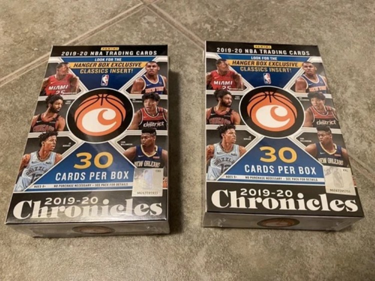 2019-20 パニーニクロニクル NBA バスケットボール ハンガーボックス 2個セット 新品未開封|トレーディングカード ラフテル