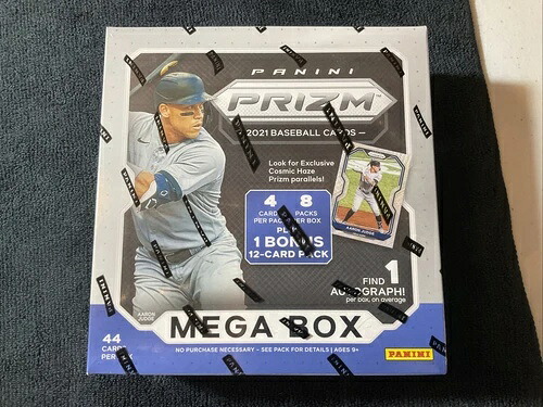 2021 Panini Prizm Baseball Mega Box 新品工場出荷。未開封&hellip;&hellip;。｜トレーディングカード　ラフテル