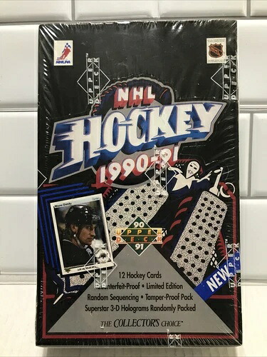 1990-1991 アッパーデッキ ホッケーカード 36パック 工場未開封 ウェイン・グレツキー NHL|トレーディングカード ラフテル