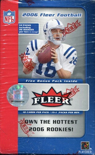 2006 FLEER フットボール ブラスター ボックス - 新品未開封 *2 RC/パック、1 箱あたり 14 パック!｜トレーディングカード　ラフテル 46,200円