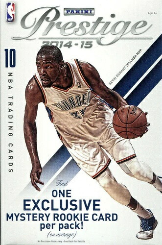 2014-15 Panini PRESTIGE NBA ハンガーボックス **ミステリールーキーカード** 新品未開封｜トレーディングカード　ラフテル