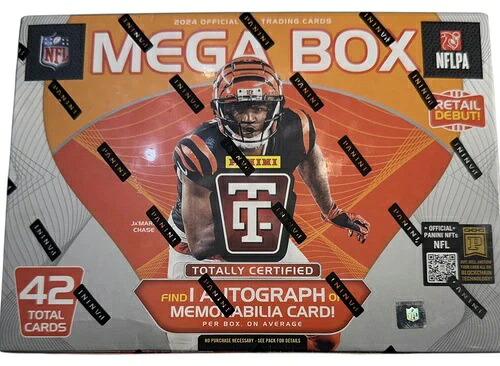 2024年 パニーニ トータルサーティファイド NFL フットボール メガボックス 未開封新品！｜トレーディングカード　ラフテル