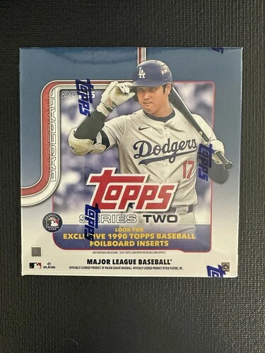 2025 TOPPS シリーズ2 MLB ベースボール メガボックス 新品未開封 (224 枚)｜トレーディングカード　ラフテル