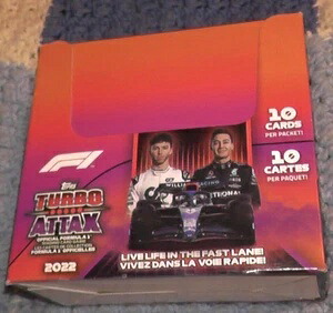 #3 新品未開封 F1 2022 Topps Turbo Attax Formula 1 ボックス 24 パック 10 枚入り｜トレーディングカード　ラフテル