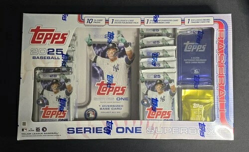 2025 Topps ベースボール スーパーボックス シリーズ 1 工場未開封 1枚｜トレーディングカード　ラフテル
