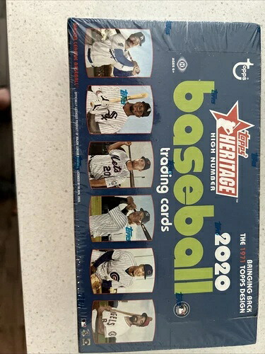 在庫あり 2020 Topps Heritage High Number Edition Baseball 未開封 ホビーボックス|トレーディングカード ラフテル