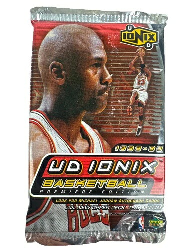 1998-99 Upper Deck UD Ionix Pack 新品未開封 4枚入り NBA｜トレーディングカード　ラフテル