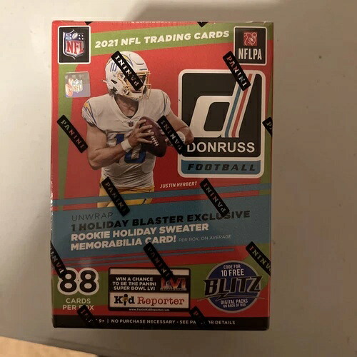 2021年 パニーニ ドンラス NFL フットボール ホリデー ブラスターボックス 新品 工場未開封｜トレーディングカード　ラフテル