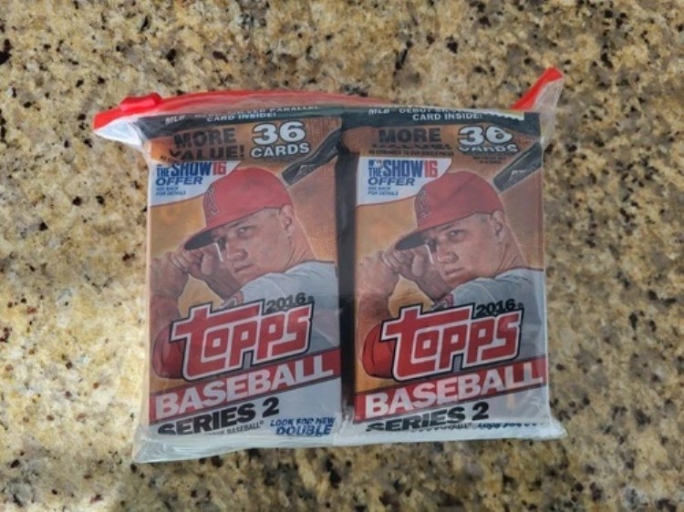 6個セット - 2016 Topps シリーズ2 ベースボール シールド ファットパック - 36枚/パック｜トレーディングカード　ラフテル