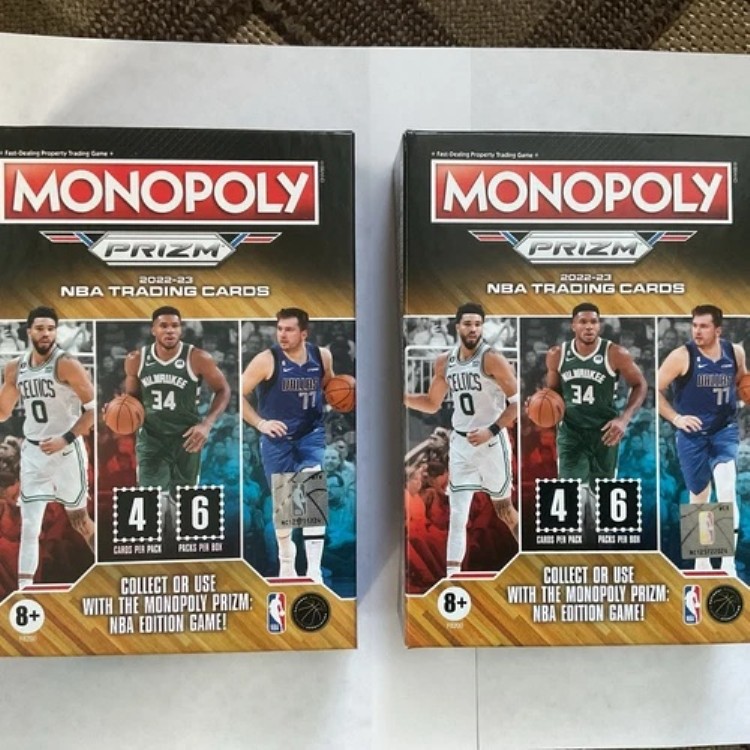 2022-2023 プリズム NBA バスケットボール モノポリー ブラスター ブースターボックス - 2個セット - 未開封｜トレーディングカード　ラフテル