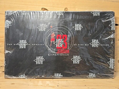 1996年 Upper Deck The Jordan Experience 23 Nights カード＆CDセット 未開封 P227｜トレーディングカード　ラフテル