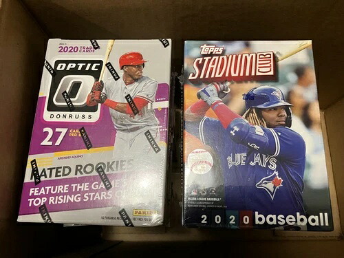 2020 Donruss Optic & Topps Stadium Club ベースボール シールド ブラスター ボックス!｜トレーディングカード　ラフテル