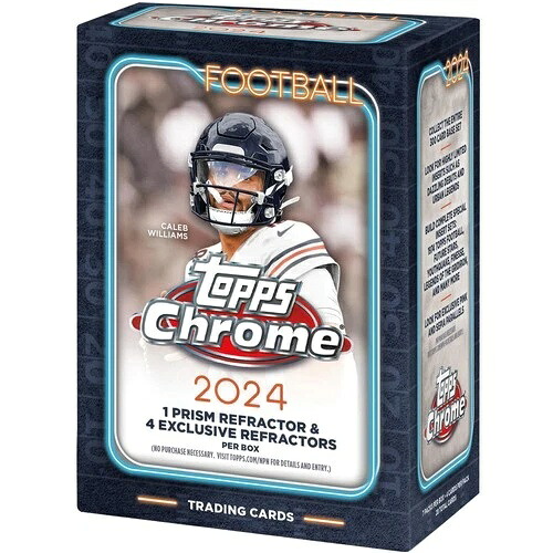 2024年クロームフットボールカード 工場未開封 バリューボックス｜トレーディングカード　ラフテル