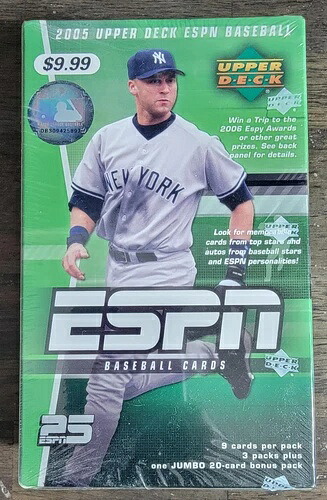 2005年 Upper Deck ESPN ベースボール ブラスター ボックス (カード47枚) - 工場未開封｜トレーディングカード　ラフテル