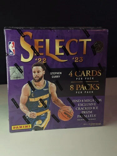 2022-23 パニーニ セレクト NBA バスケットボール ファクトリーシール メガボックス｜トレーディングカード　ラフテル
