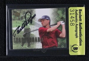 BAS 2001 Upper Deck Leaderboard Bernhard Langer #105 Seal of Authenticity Auto|トレーディングカード ラフテル