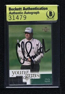 BAS 2001 Upper Deck Young Guns Chris Smith #82 Seal of Authenticity Rookie RC｜トレーディングカード　ラフテル