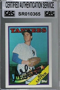 CAS認定 1988 Topps Future Stars Al Leiter #18 シールドオート ルーキー RC|トレーディングカード ラフテル
