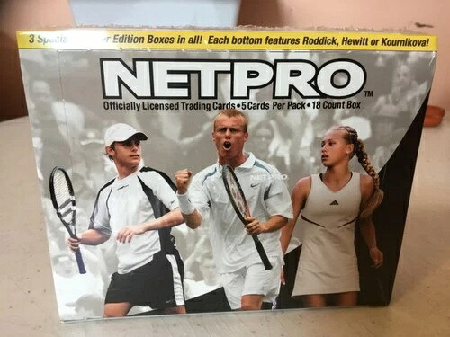 2003 NETPRO テニス 工場未開封ボックス 18個入り｜トレーディングカード　ラフテル