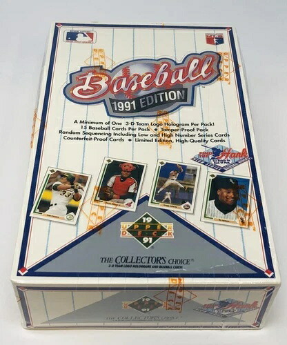 1991年 Upper Deck ベースボールシリーズ2 ボックス ハンク・アーロンを探せ|トレーディングカード ラフテル