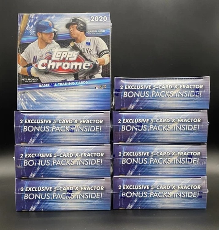 2020 MLB Topps クロームベースボールカード メガボックス - 未開封 - X-Fractors｜トレーディングカード　ラフテル