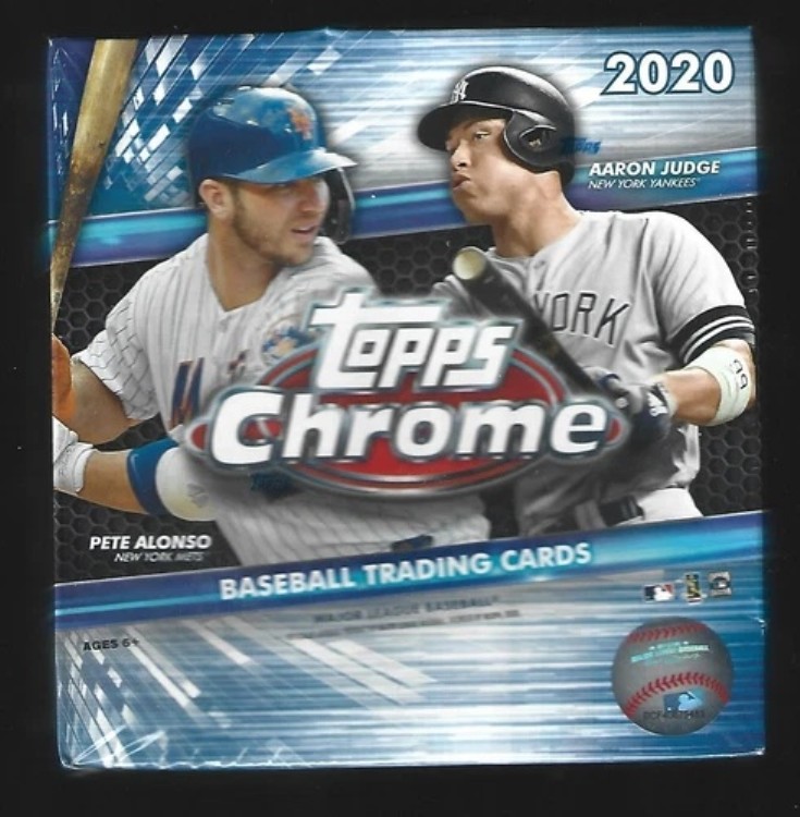 2020 Topps Chrome Baseball Mega/Monster Box Fac. 未開封 X-Refractor 送料無料｜トレーディングカード　ラフテル