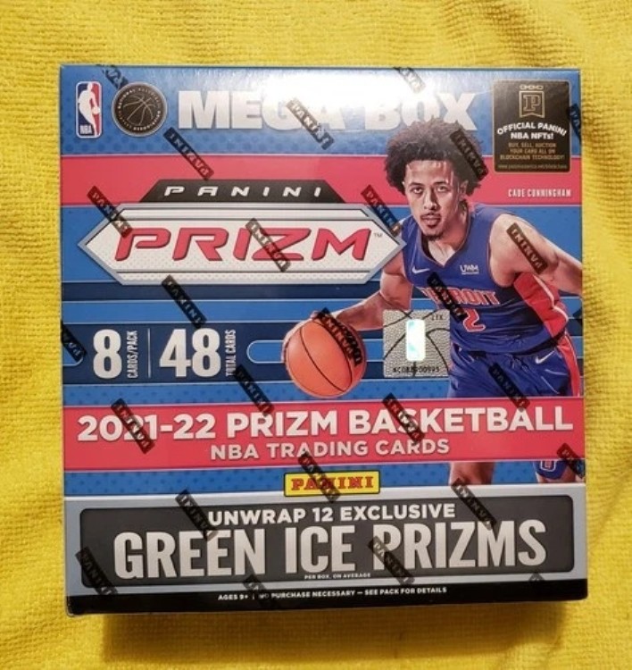 2021-22 パニーニ プリズム NBA メガボックス 新品未開封 ファナティクス限定｜トレーディングカード　ラフテル