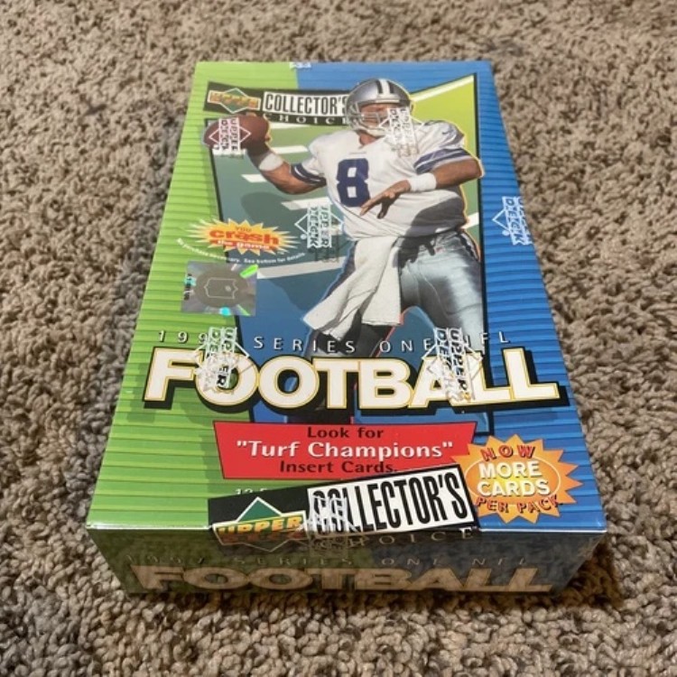 1997年 Upper Deck UD Collector&rsquo;s Choice Football シリーズ1 未開封 未開封箱 M36｜トレーディングカード　ラフテル