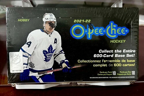 Upper Deck 2021-22 O-Pee-Chee OPC ホッケー ホビーボックス NHL 新品未開封｜トレーディングカード　ラフテル