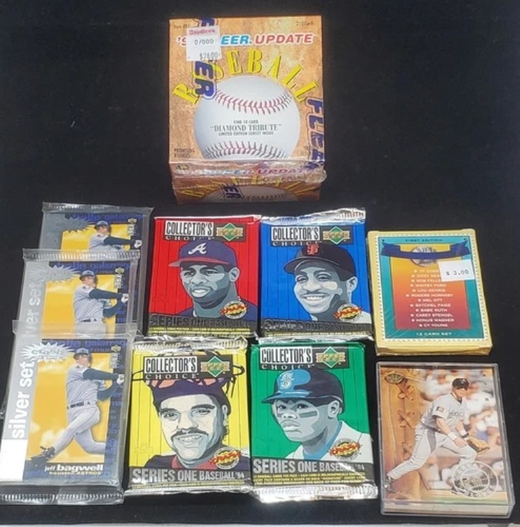 未開封 新品 工場封印 野球カードパック Upper Deck Flleer アップデートボックス｜トレーディングカード　ラフテル
