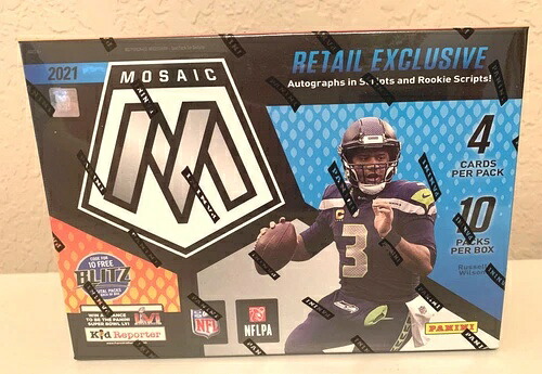 2021 パニーニ NFL モザイク フットボール トレーディングカード - メガボックス - 工場未開封｜トレーディングカード　ラフテル