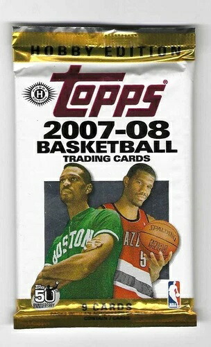 2007/2008 Topps NBA ホビーパック - 工場未開封 - 未調査｜トレーディングカード　ラフテル