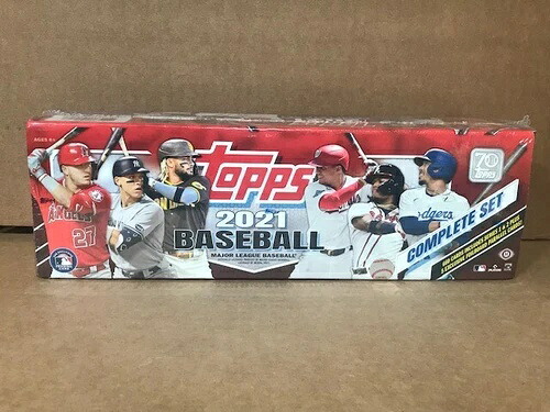 2021 Topps 野球コンプリートファクトリーホビーセット（未開封）｜トレーディングカード　ラフテル