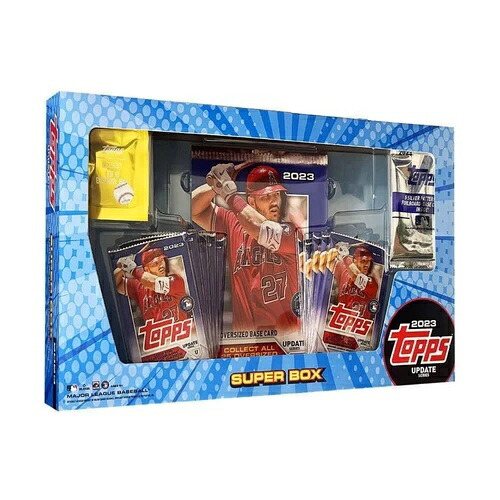2023 Topps アップデートシリーズ スーパーボックス MLB 野球 新品未開封｜トレーディングカード　ラフテル