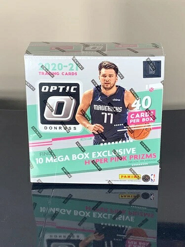 2020-21 NBA Donruss Optic バスケットボール メガウォルマート ハイパーピンク 新品未開封！｜トレーディングカード　ラフテル