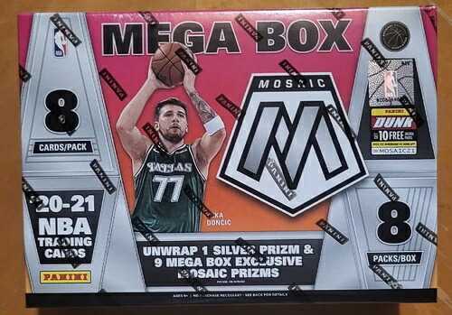 2020-2021 パニーニ モザイク NBA バスケットボール メガボックス 新品 工場未開封｜トレーディングカード　ラフテル