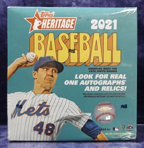 2021 Topps Heritage Meg Box - 工場未開封 138枚 - パラレルオートグラフ レリック｜トレーディングカード　ラフテル