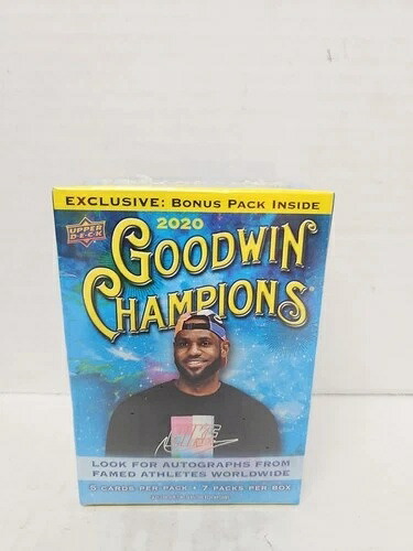 2020 Upper Deck Goodwin Champions BLASTER Box レブロン・ジェームズ 新品未開封｜トレーディングカード　ラフテル