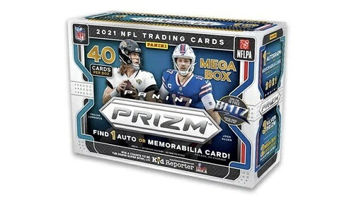 2021年 パニーニ プリズム NFL フットボール メガボックス 工場未開封 ピンク ターゲット限定｜トレーディングカード　ラフテル
