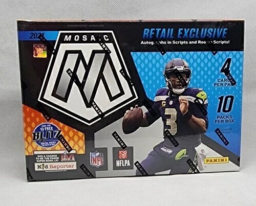 2021年 パニーニ NFL フットボール モザイク メガボックスカード ターゲット 新品 工場未開封｜トレーディングカード　ラフテル