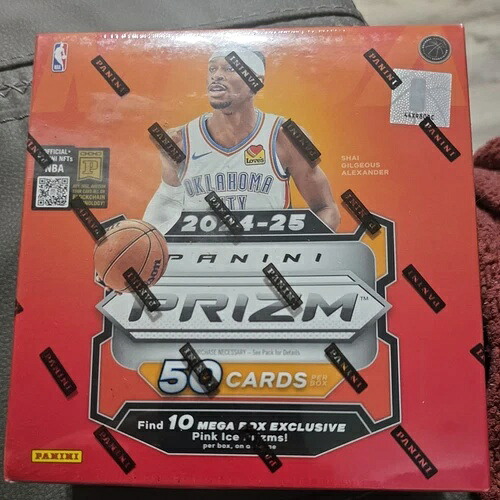 2024-25 パニーニ プリズム バスケットボール NBA 工場未開封 5パック メガボックス｜トレーディングカード　ラフテル
