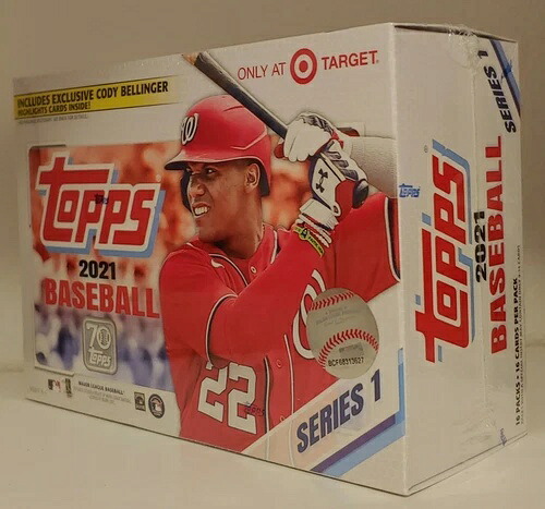 2021 Topps シリーズ 1 ベースボール メガボックス 工場未開封 256枚 ターゲット｜トレーディングカード　ラフテル
